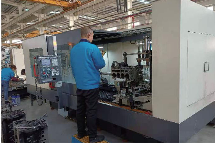 DHK040 crankshaft hole honing machine